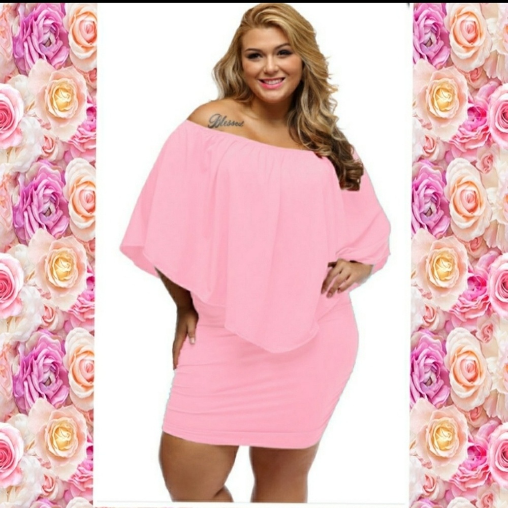 Pink Dress Size 1x